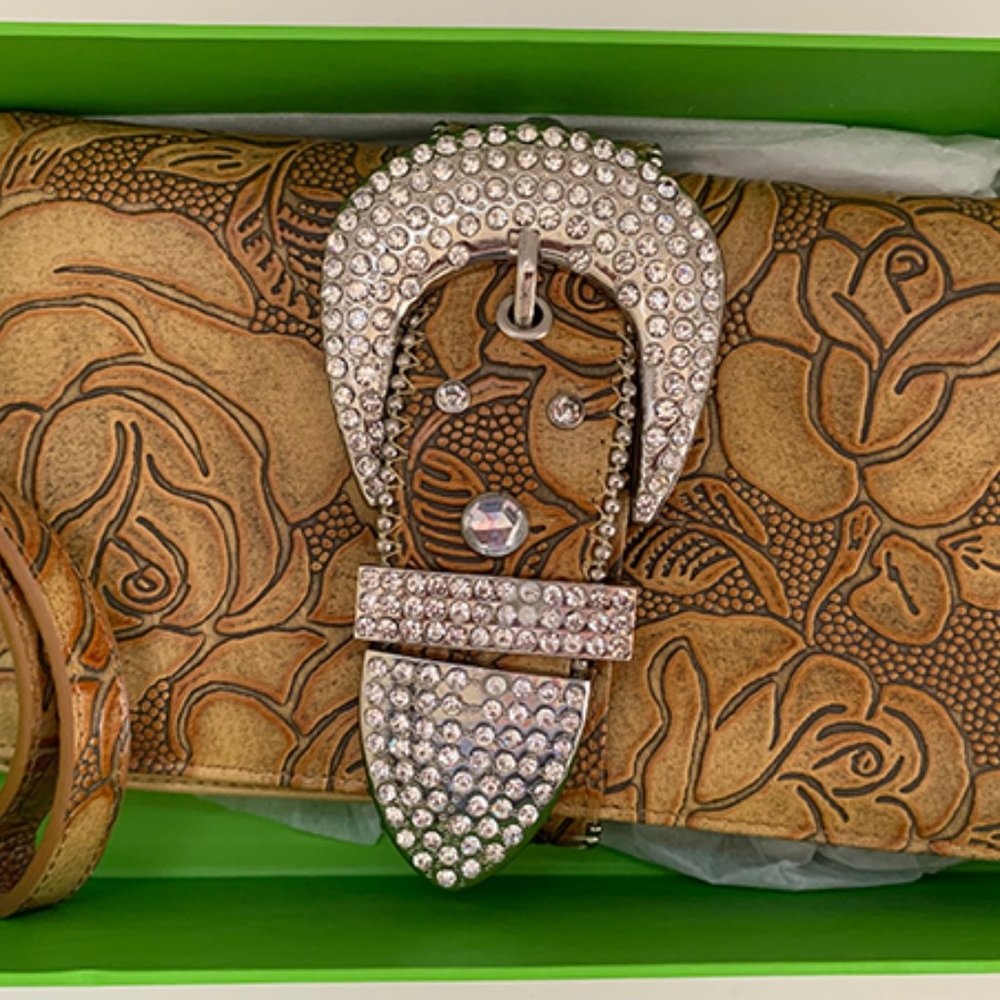 charm and luck clutch bag